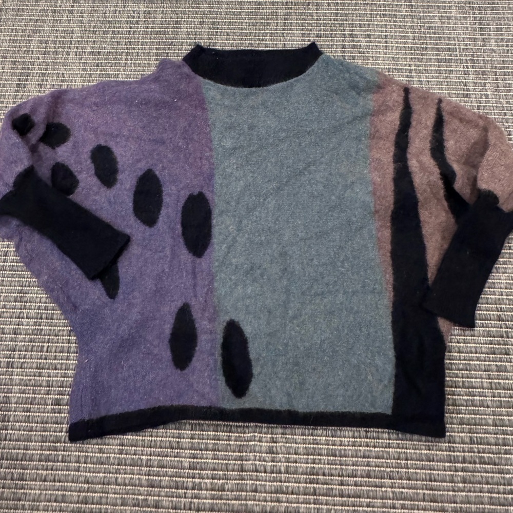 Vintage Renee Tener for JEANNE PIERRE Lambswool, Angora Sweater